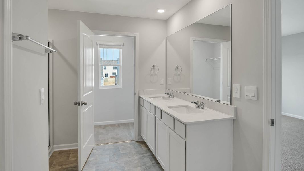 Furnished interior view inside a new home in Woodbridge Glen Single Family, Lebanon (Image 6).