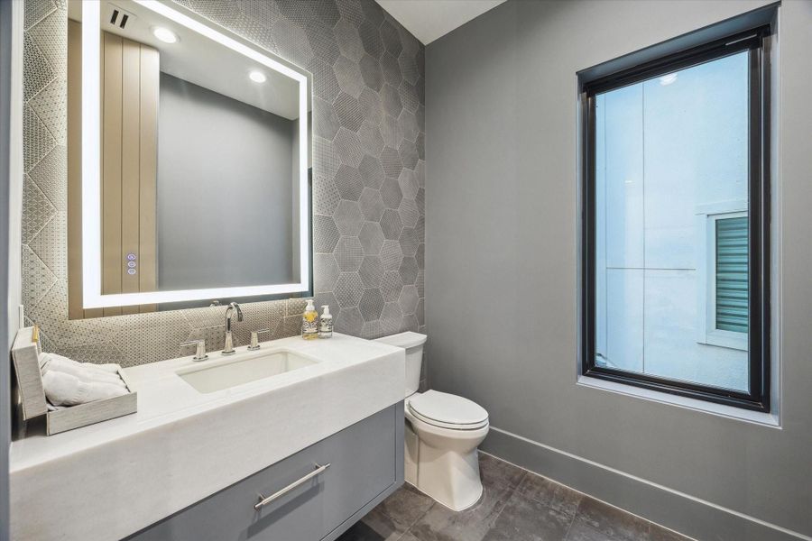 Furnished interior view inside a new home in , Houston (Image 20).