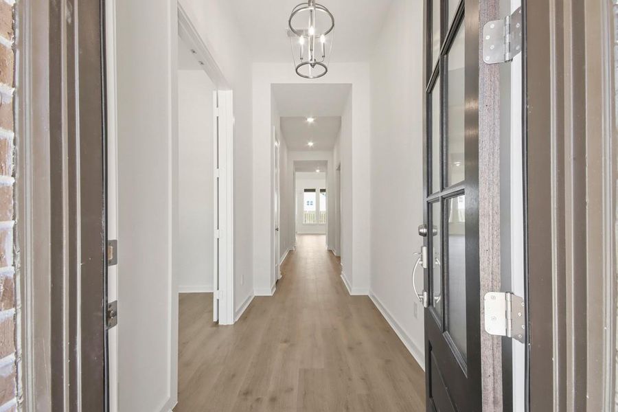 Spacious, unfurnished interior of a new home in COLTON: 60ft. lots, Todd Mission (Image 16).