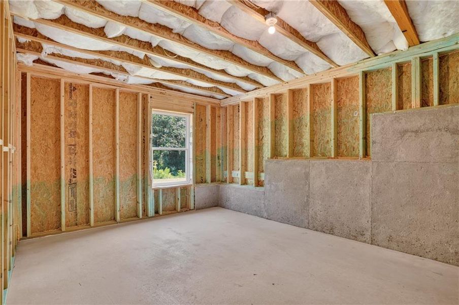 In-progress construction of a new home in Austin Ridge, Commerce, GA (Image 35).