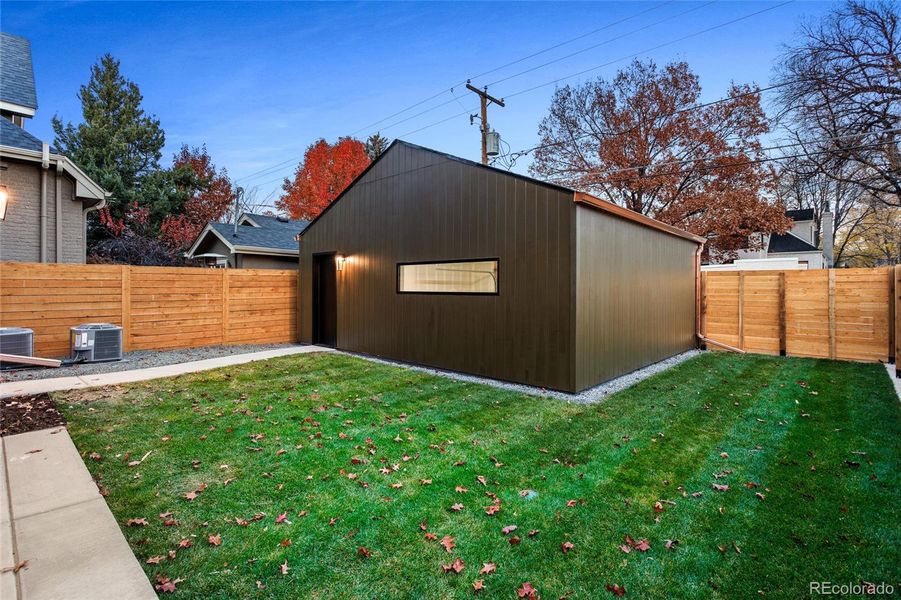 Exterior details and patio area of a home in , Denver (Image 31).