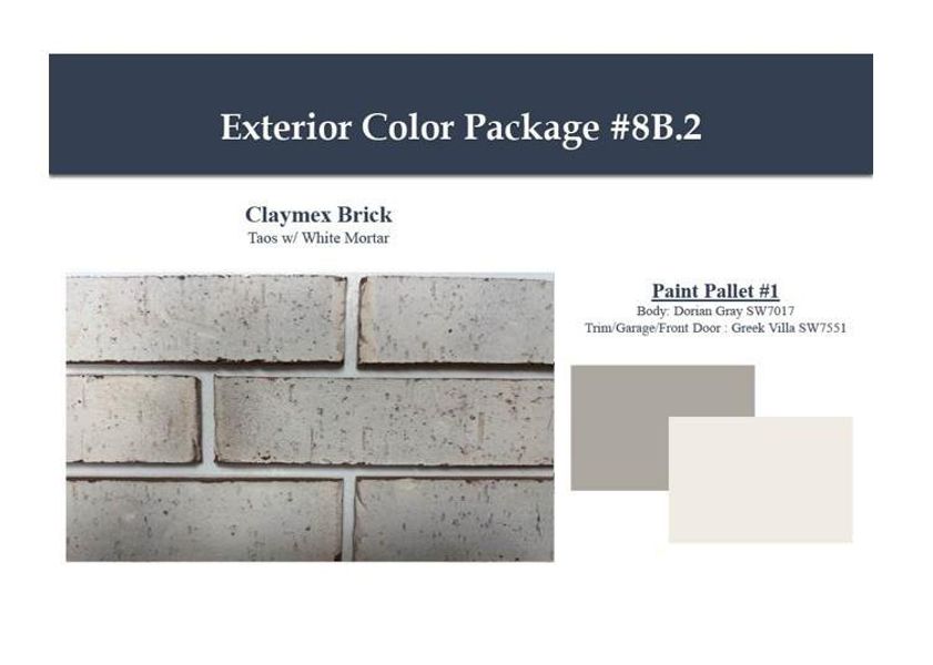 Sample of building materials used in homes in Laurel Landing, Alvin (Image 7).