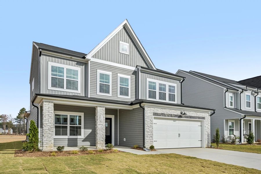 Exterior - Sleek lines and bold contrast make a statement.