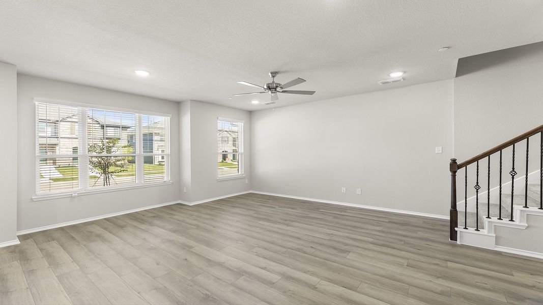 Spacious, unfurnished interior of a new home in Heartland Townhomes, Heartland (Image 11).