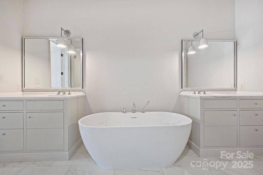 Furnished interior view inside a new home in , Charlotte (Image 6).