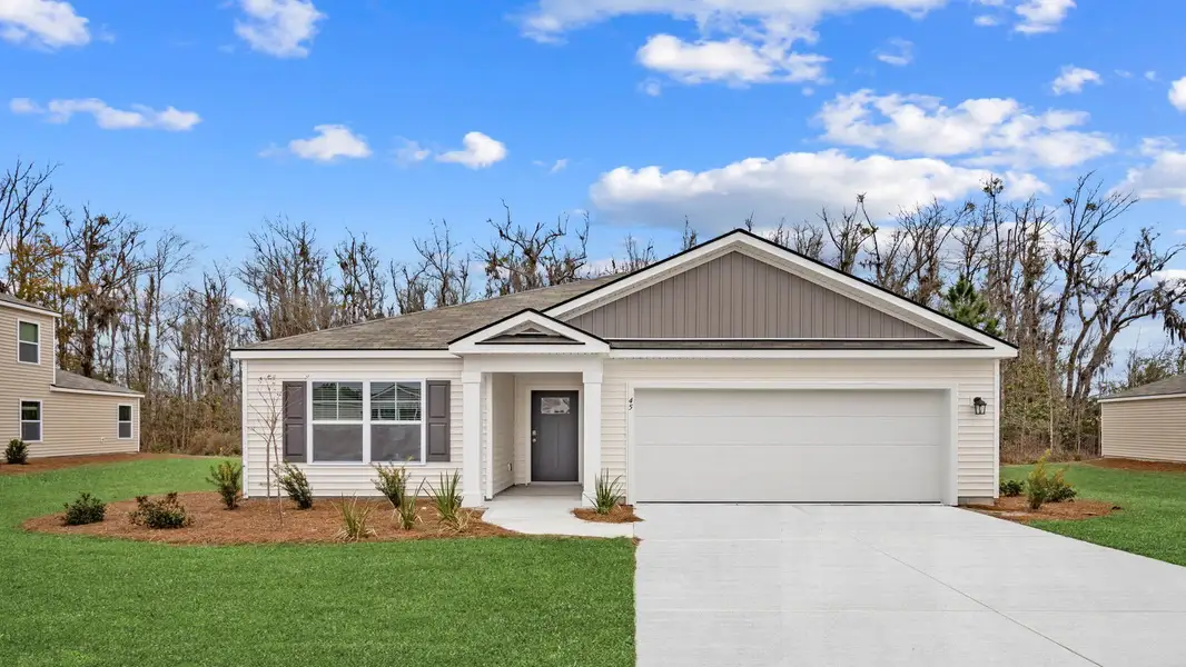 Front exterior of a home in the Stockyard community, located in Statesboro, GA (Image 14).