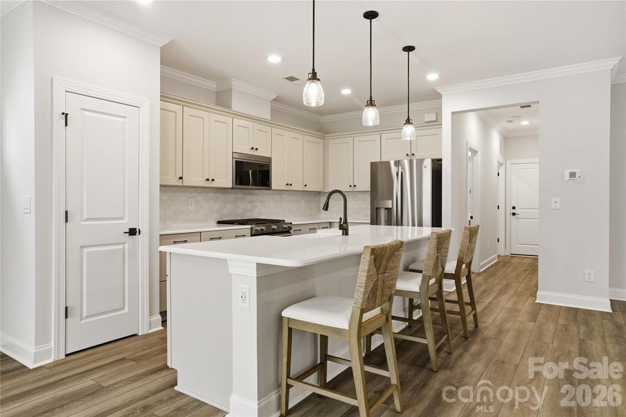 Furnished interior view inside a new home in , Denver (Image 11). Furnished interior view inside a new home in , Denver (Image 11).