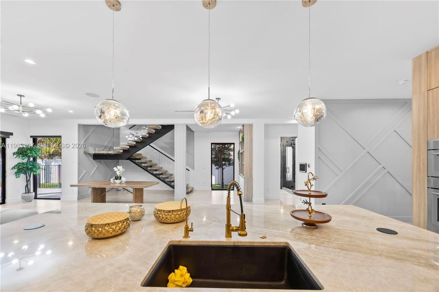 Furnished interior view inside a new home in , Fort Lauderdale (Image 11).