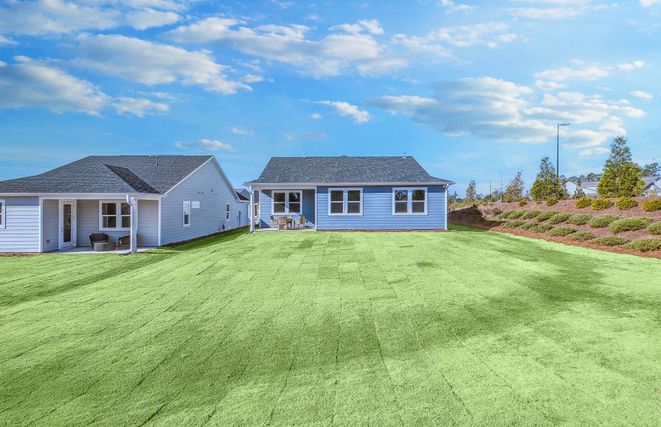 Representative exterior details of a home built from the Cressview by Del Webb in Sun City Peachtree, Griffin (Image 3).