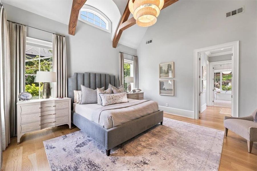 Furnished interior view inside a new home in , Roswell (Image 15).