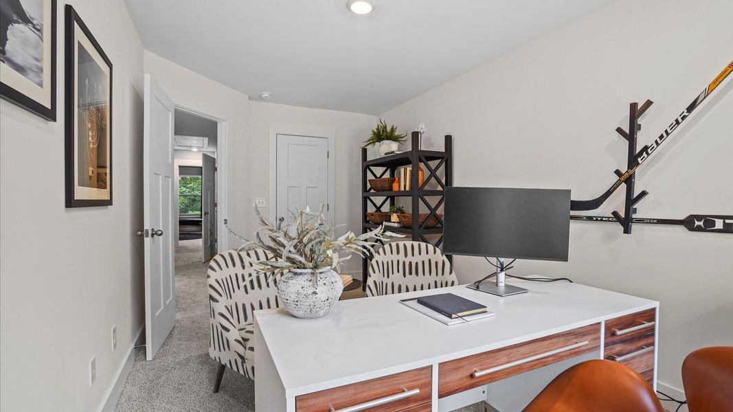 Representative furnished interior of a home built from the Corner Litchfield by DRB Homes in El Dorado, Spartanburg (Image 25). Representative furnished interior of a home built from the Corner Litchfield by DRB Homes in El Dorado, Spartanburg (Image 25).