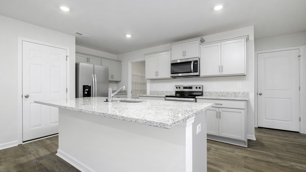 Furnished interior view inside a new home in Willow Mill, Thomasville (Image 3).