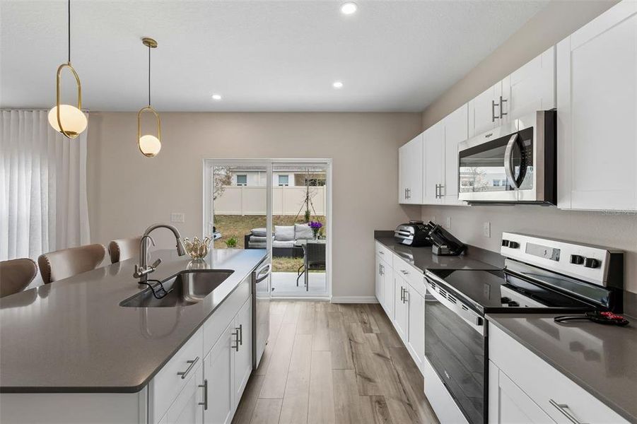 Furnished interior view inside a new home in , Haines City (Image 13).