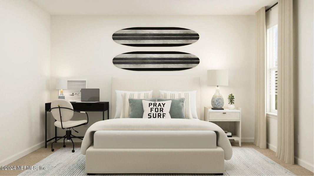 Furnished interior view inside a new home in Saddle Oaks, Jacksonville (Image 18).