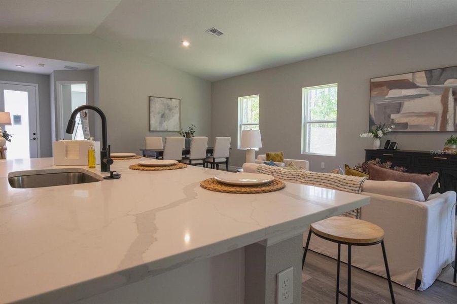 Furnished interior view inside a new home in , Ocala (Image 8).