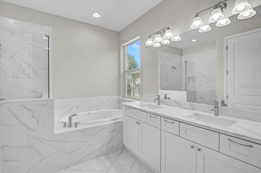 Furnished interior view inside a new home in , Sarasota (Image 13).