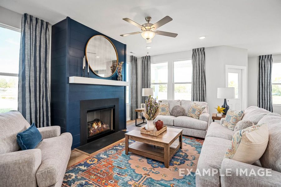 Representative furnished interior of a home built from the The Franklin C by Davidson Homes LLC in Calista Farms, White House (Image 9). Representative furnished interior of a home built from the The Franklin C by Davidson Homes LLC in Calista Farms, White House (Image 9).