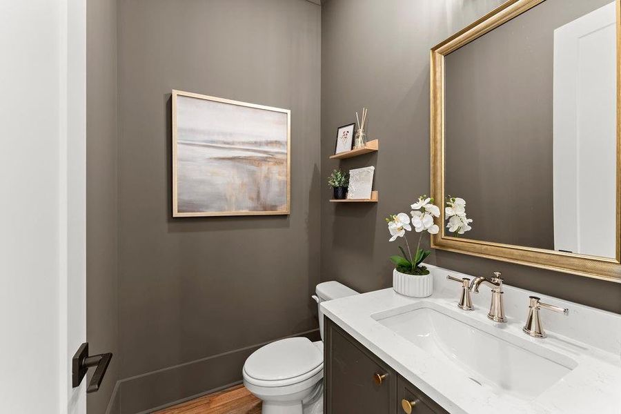 Furnished interior view inside a new home in The Carlyle, Marietta (Image 39).