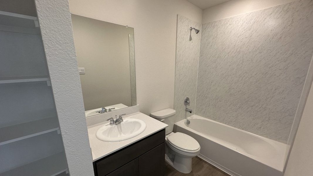 Representative furnished interior of a home built from the FLORENCE by D.R. Horton in Northspur, Forney (Image 13). Representative furnished interior of a home built from the FLORENCE by D.R. Horton in Northspur, Forney (Image 13).