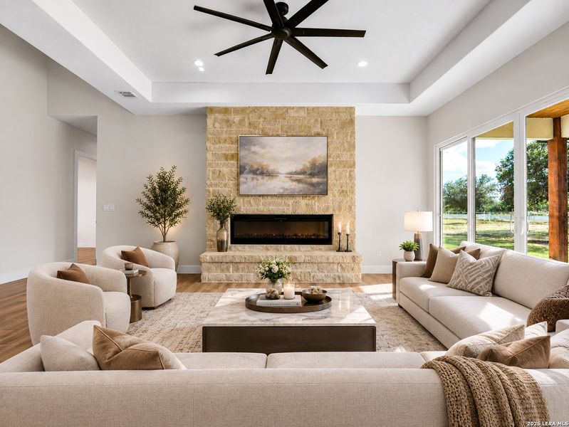 Furnished interior view inside a new home in , Lytle (Image 19). Furnished interior view inside a new home in , Lytle (Image 19).