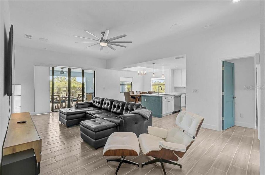 Furnished interior view inside a new home in , Rotonda West (Image 15). Furnished interior view inside a new home in , Rotonda West (Image 15).