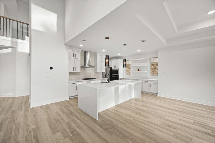 Furnished interior view inside a new home in Woodforest – 60', Montgomery (Image 15). Furnished interior view inside a new home in Woodforest – 60', Montgomery (Image 15).