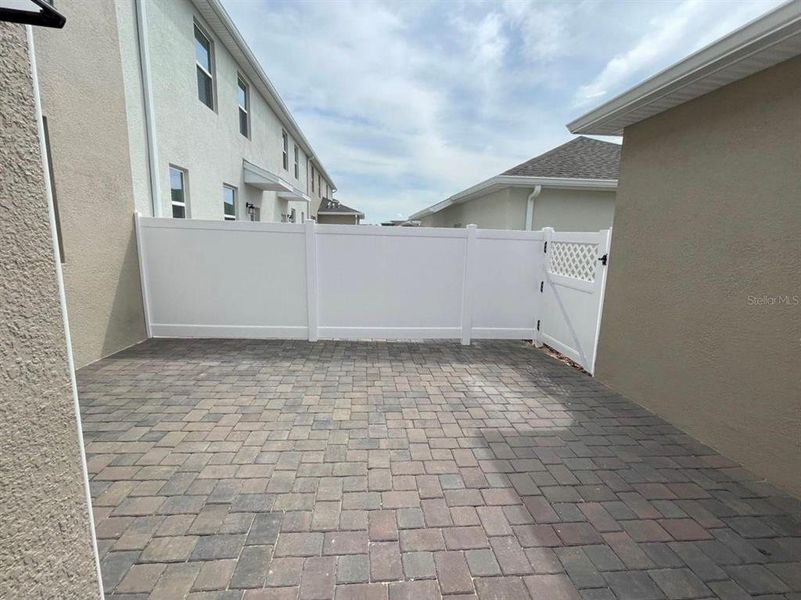 Exterior details and patio area of a home in , Winter Garden (Image 13). Exterior details and patio area of a home in , Winter Garden (Image 13).