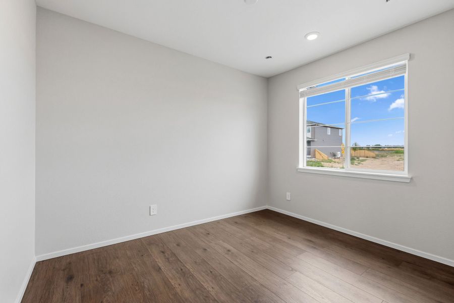 Spacious, unfurnished interior of a new home in Murata Farms, Fort Lupton (Image 19). Spacious, unfurnished interior of a new home in Murata Farms, Fort Lupton (Image 19).