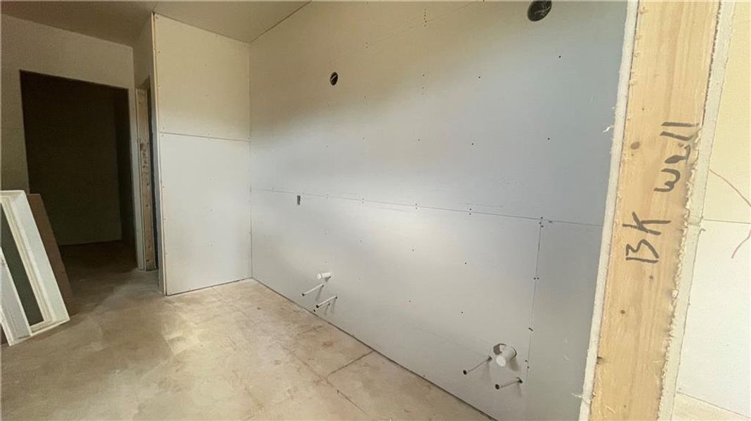 In-progress construction of a new home in , Canton, GA (Image 24).