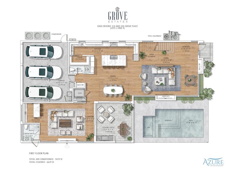 Oasis Floorplan 1st floor