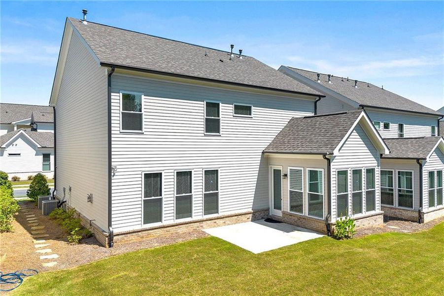 Front exterior of a new home in , Duluth, GA, highlighting curb appeal (Image 20).
