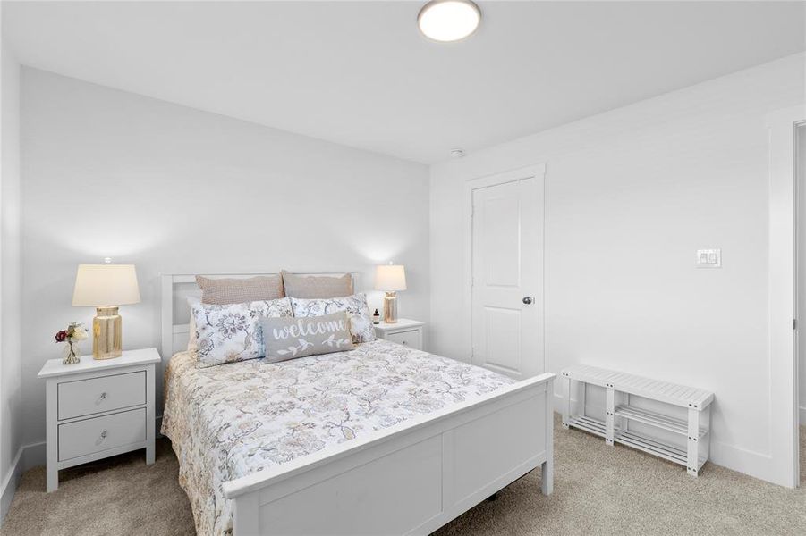 Furnished interior view inside a new home in North Square at Uptown, Celina (Image 14).