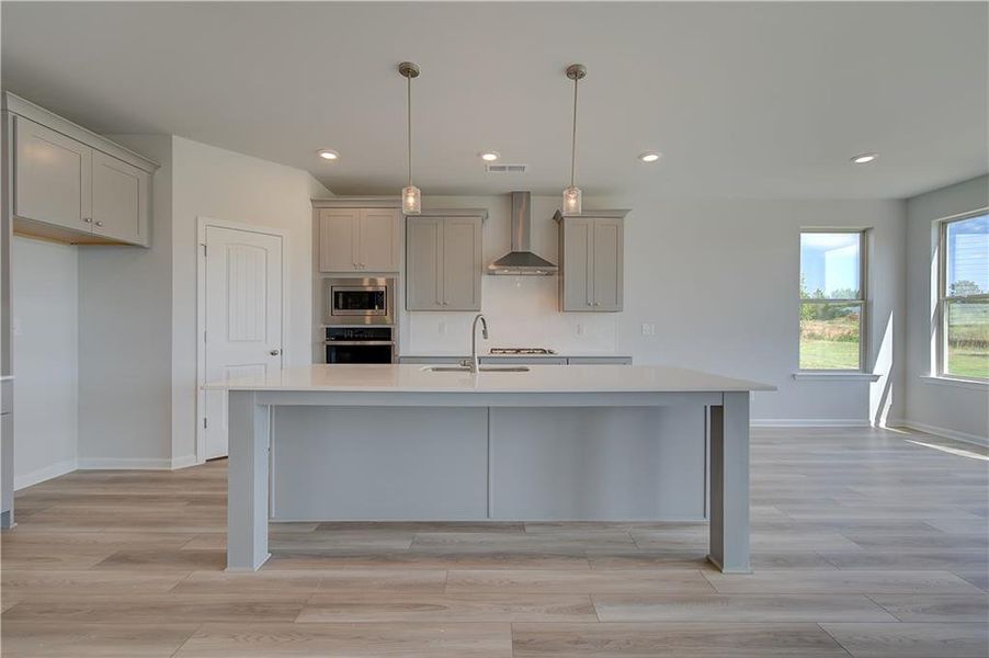 Furnished interior view inside a new home in Brighton, Locust Grove (Image 6). Furnished interior view inside a new home in Brighton, Locust Grove (Image 6).