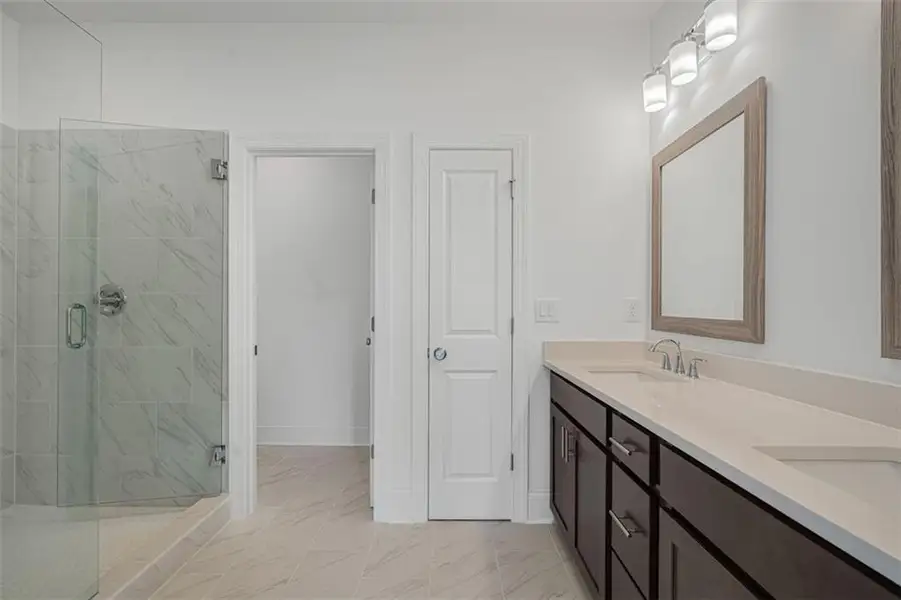 Furnished interior view inside a new home in Waterhaven, Cumming (Image 5).