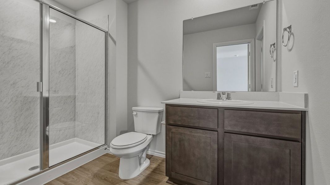 Furnished interior view inside a new home in Arbor Trails North, Princeton (Image 4).