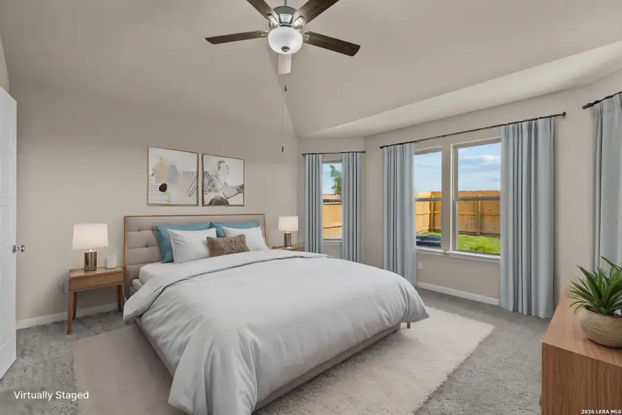 Furnished interior view inside a new home in Park Place, New Braunfels (Image 10).