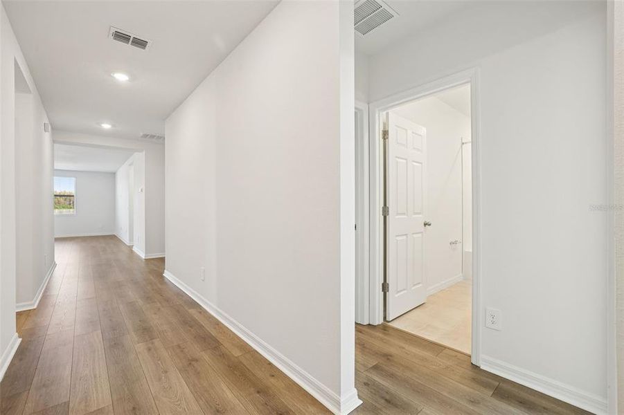Spacious, unfurnished interior of a new home in The Meadow at Crossprairie, St. Cloud (Image 26).