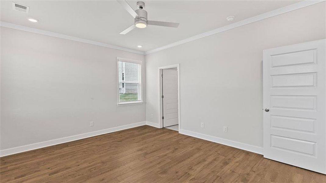 Spacious, unfurnished interior of a new home in Evergreen Crossing, Locust Grove (Image 31).