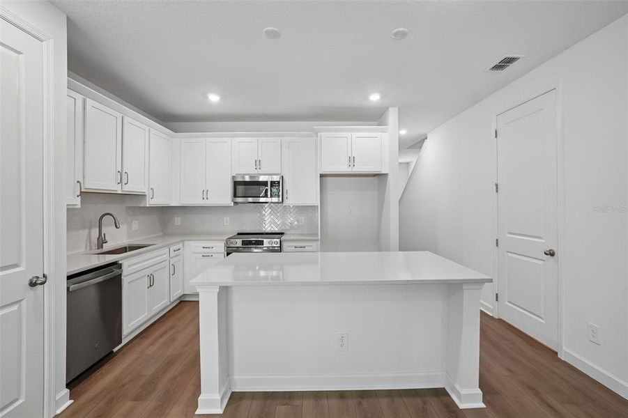 Furnished interior view inside a new home in , Tampa (Image 8).