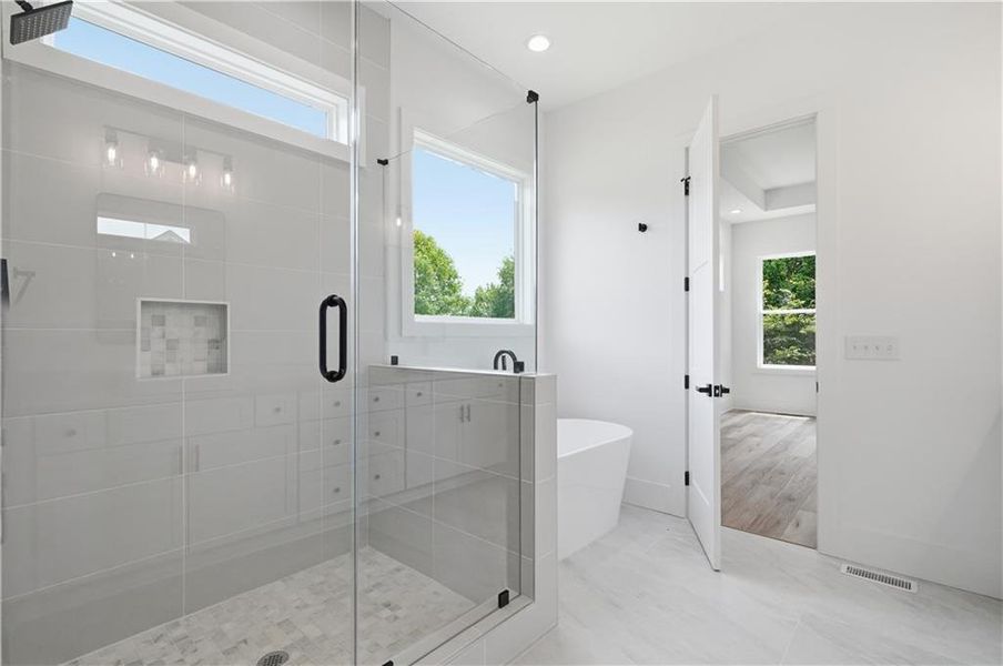 Furnished interior view inside a new home in , Jefferson (Image 9).