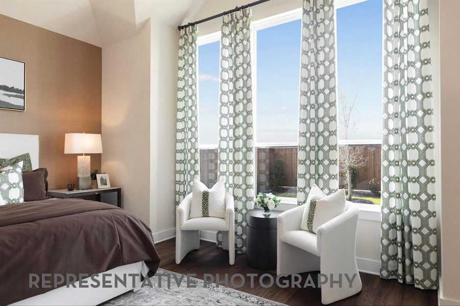Furnished interior view inside a new home in Sonoma Verde, McLendon-Chisholm (Image 36).