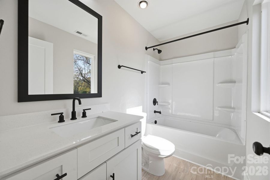 Furnished interior view inside a new home in , Albemarle (Image 5). Furnished interior view inside a new home in , Albemarle (Image 5).