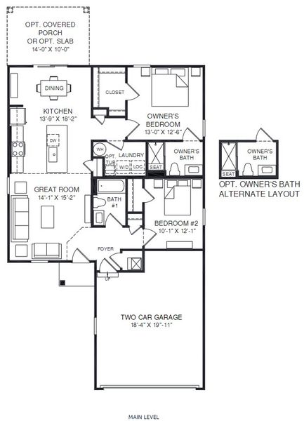 Image 15 representing the Aruba Bay by Ryan Homes in The Meadows at Hollybrook, Wendell, NC. Image 15 representing the Aruba Bay by Ryan Homes in The Meadows at Hollybrook, Wendell, NC.