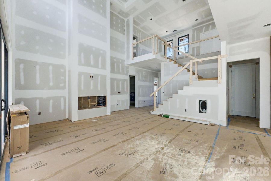 In-progress construction of a new home in , Charlotte, NC (Image 16).