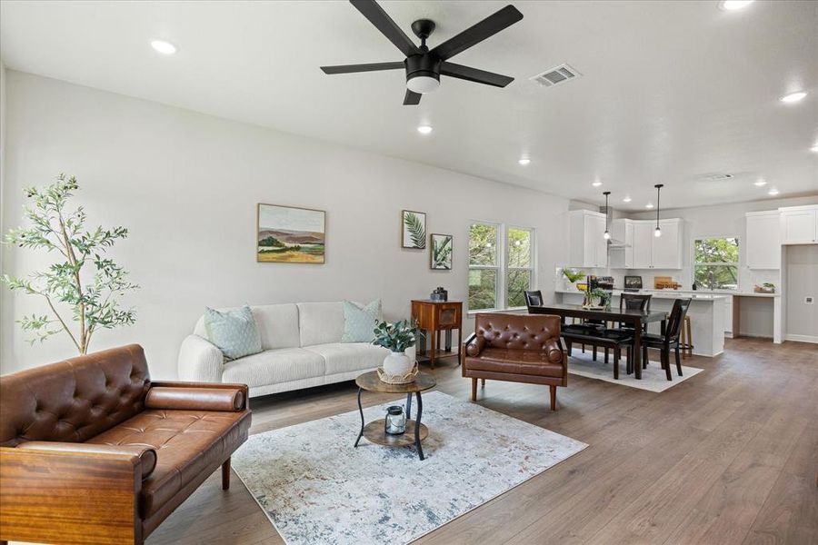Furnished interior view inside a new home in , Granbury (Image 5).