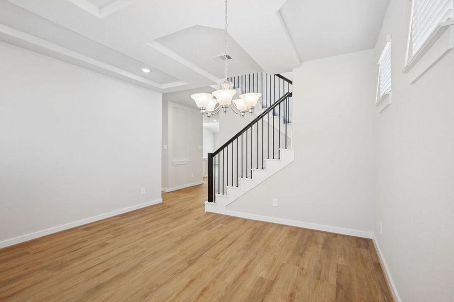 Spacious, unfurnished interior of a new home in Landing Meadows - Premier Series, New Caney (Image 30). Spacious, unfurnished interior of a new home in Landing Meadows - Premier Series, New Caney (Image 30).