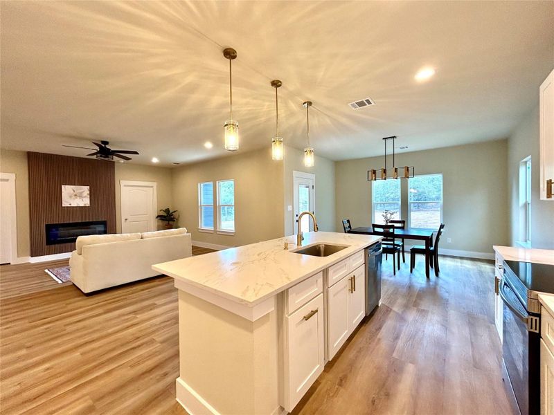 Furnished interior view inside a new home in , Bastrop (Image 3).