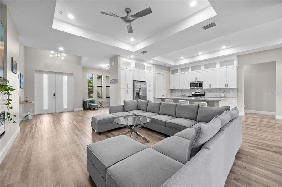 Furnished interior view inside a new home in , Port Charlotte (Image 9). Furnished interior view inside a new home in , Port Charlotte (Image 9).