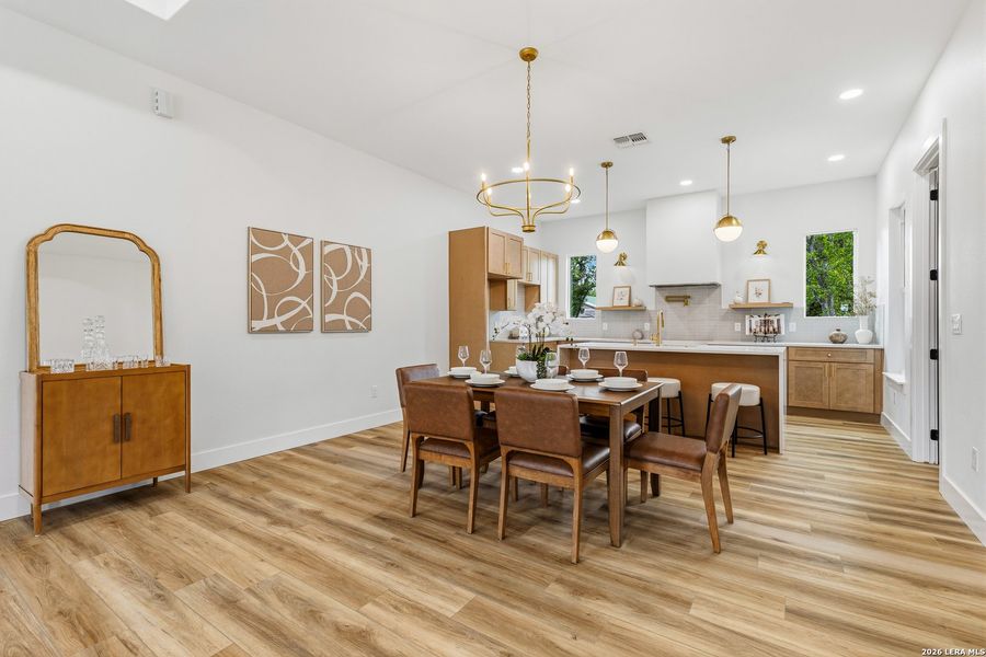 Furnished interior view inside a new home in , San Antonio (Image 28).