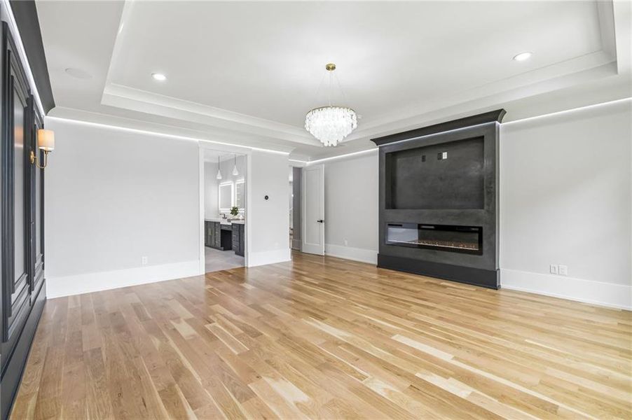 Spacious, unfurnished interior of a new home in , Buford (Image 31).